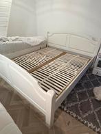Bed 180x 200. Inclusief elektrisch verstelbare lattenbodems., Huis en Inrichting, Slaapkamer | Bedden, Ophalen, Wit, Tweepersoons