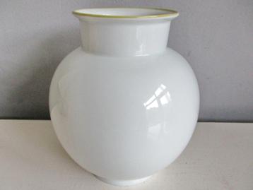 Vintage witte Thomas vaas vase Germany seventies design wit beschikbaar voor biedingen
