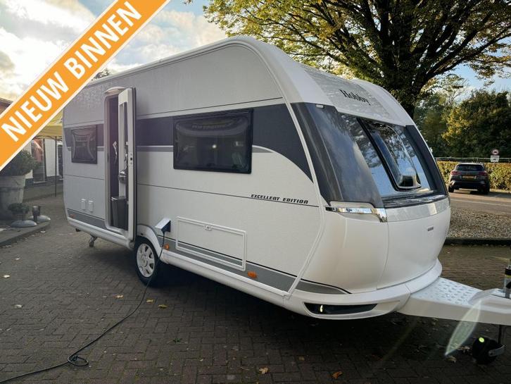 Hobby Excellent Edition 460 UFE, Caravans en Kamperen, Caravans, Bedrijf, tot en met 4, 1000 - 1250 kg, Rondzit, Hobby, Frans bed