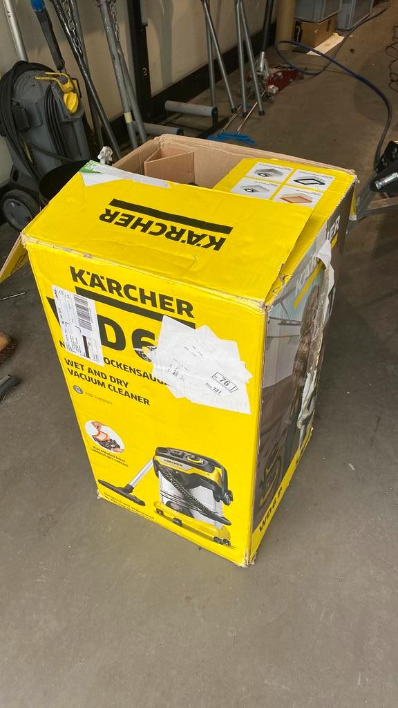 Nieuw in doos - Kärcher WD 6 P S, Doe-het-zelf en Verbouw, Reinigingsmachines, Zo goed als nieuw, Ophalen