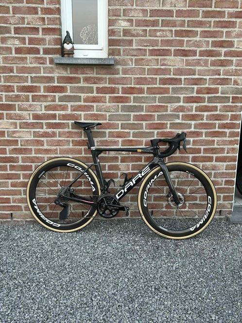Paire Corima WS58 pneu, Fietsen en Brommers, Fietsonderdelen, Zo goed als nieuw, Racefiets, Wiel, Verzenden