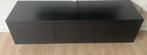 Tv meubel Barcelona Goossens, Met klep(pen), 150 tot 200 cm, Eikenhout, Ophalen of Verzenden