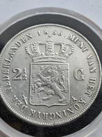 2.5 gulden 1856 / rijksdaalder 1856 Zfr., Koning Willem III, Zilver, Ophalen of Verzenden, Losse munt