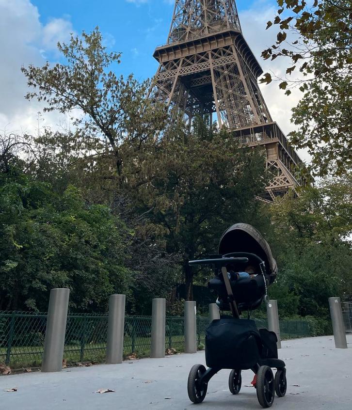 Stokke Kinderwagen, Kinderen en Baby's, Kinderwagens en Combinaties, Zo goed als nieuw, Kinderwagen, Overige merken, Verstelbare duwstang