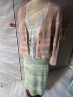 Licht beige vest maat M/L, Ophalen of Verzenden, Zo goed als nieuw, Beige