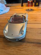 Porsche Boxster 1:18 Maisto zilver, Hobby en Vrije tijd, Modelauto's | 1:18, Ophalen, Gebruikt, Auto, Maisto