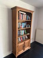 Grenen boekenkast, h:196cm-d:37cm-b:99cm., Huis en Inrichting, Kasten | Boekenkasten, Ophalen, 50 tot 100 cm, 25 tot 50 cm, Gebruikt