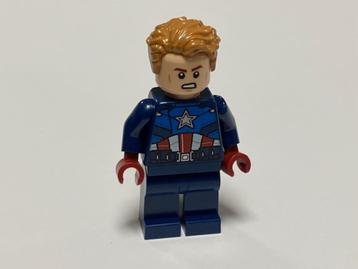 Lego Minifiguur Super Heroes Captain America beschikbaar voor biedingen