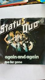 Singel: STATUS QUO: Again and Again, Too Far Gone, Ophalen of Verzenden, Zo goed als nieuw