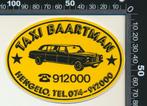 Sticker: Taxi Baartman - Mercedes - Hengelo, Ophalen of Verzenden, Zo goed als nieuw, Bedrijf of Vereniging