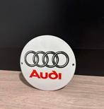 AUDI EMAILLEBORD 12CM, Ophalen of Verzenden, Zo goed als nieuw, Auto's