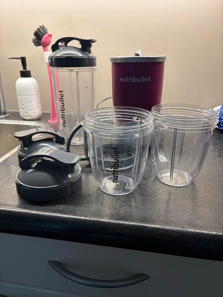 Nutribullet Pro Roze Blender, Witgoed en Apparatuur, Blenders, Zo goed als nieuw, Blender, Ophalen of Verzenden