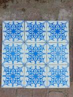 150 antieke wandtegels fris blauwe afb., 15.2x15.2cm, 3,5m2