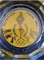 TOKYO 1964 Olympics Olympiad commemorative glass ashtray 10, Verzamelen, Ophalen of Verzenden, Buitenlandse clubs