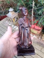 Beeld van de Jonge Kwan Yin, goed Houtsnijwerk, Ophalen of Verzenden