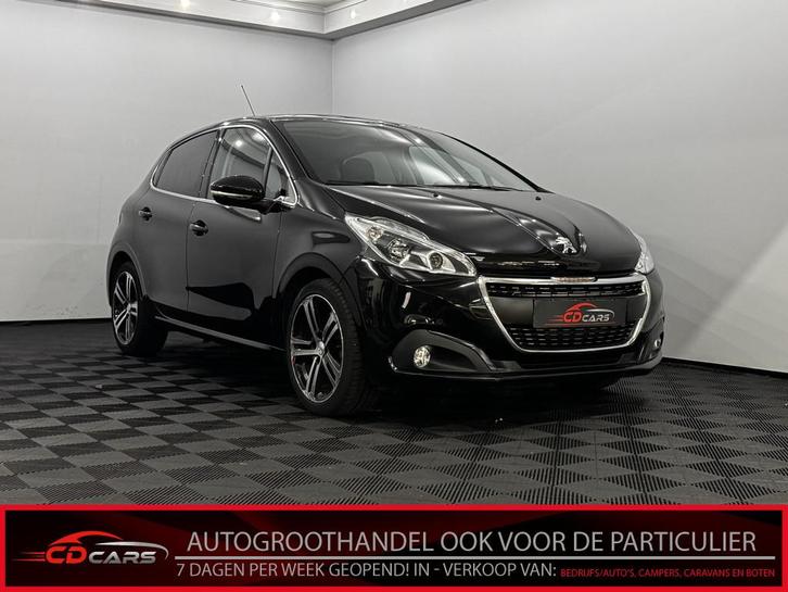 Peugeot 208 1.2 GT-line Half leder, Pano, Navi, Camera, Clim, Auto's, Peugeot, Bedrijf, Te koop, ABS, Achteruitrijcamera, Airbags