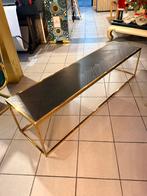 Richmond Bijzettafel/Salontafel Goud Visgraat 160cm, Huis en Inrichting, Ophalen, Gebruikt, Marlonshomeliving@hotmail.com, Richmond