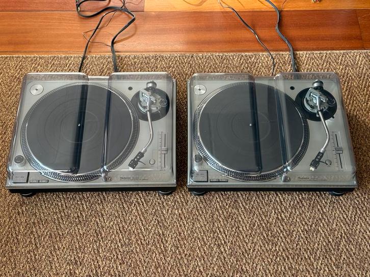 Technics SL-1200mk5 set van 2 topstaat, Audio, Tv en Foto, Platenspelers, Zo goed als nieuw, Platenspeler, Technics, Pitch-regelaar