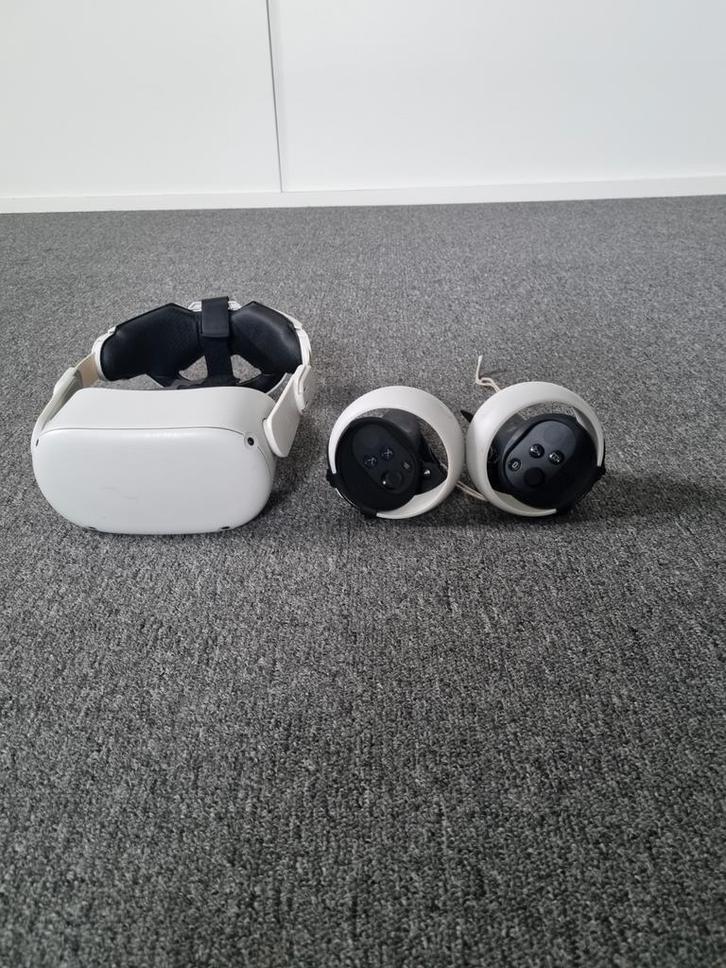 Oculus Quest 2 - Zo goed als nieuw!, Spelcomputers en Games, Virtual Reality, Zo goed als nieuw, Pc, VR-bril, Ophalen