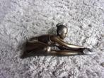 BALLERINA BEELD/SCULPTURE PRIMA BALLERINA LIJKT BRONS, Ophalen