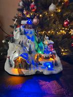 Sfeervol Kerstdorp met Verlichting, Diversen, Kerst, Ophalen, Zo goed als nieuw