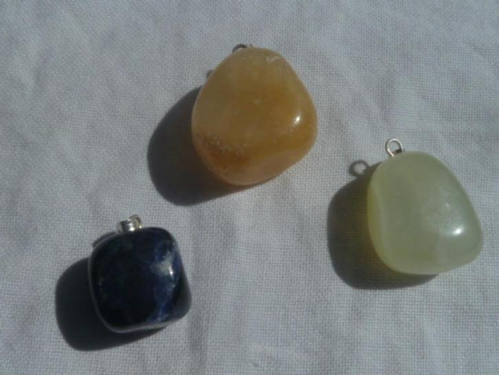 set 3 hangers (03), Sieraden, Tassen en Uiterlijk, Edelstenen, Nieuw, Ophalen of Verzenden