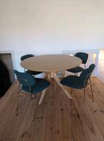 Eettafel rond, Goossens 120 cm, Huis en Inrichting, Tafels | Eettafels, Ophalen, Zo goed als nieuw, Rond
