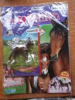 Schleich tijdschrift met quarter horse veulen cayenne, Paard, Ophalen of Verzenden, Zo goed als nieuw, Beeldje of Figuurtje