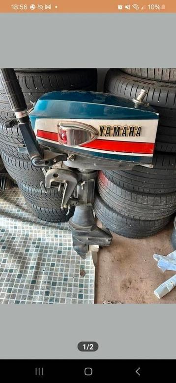 Vintage YAMAHA 8PK buitenboordmotor  beschikbaar voor biedingen