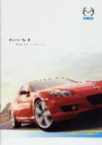 Mazda RX7 2e of 3e model, RX8 brochure/auto folder '88 - '09, Boeken, Auto's | Folders en Tijdschriften, Mazda, Ophalen of Verzenden
