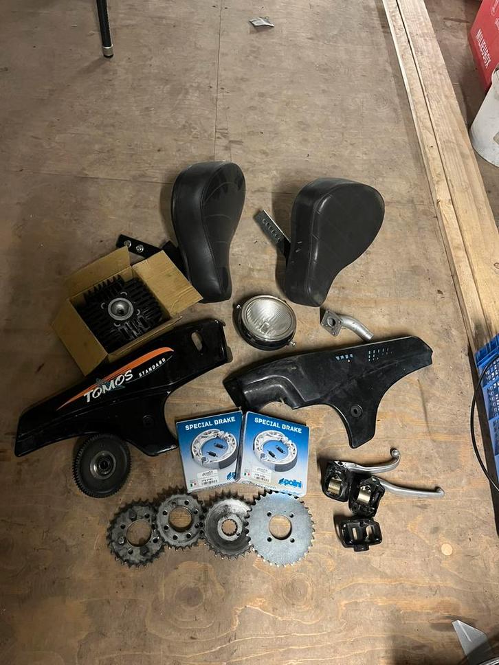Tomos onderdelen, Fietsen en Brommers, Brommers | Tomos, Gebruikt, Ophalen of Verzenden