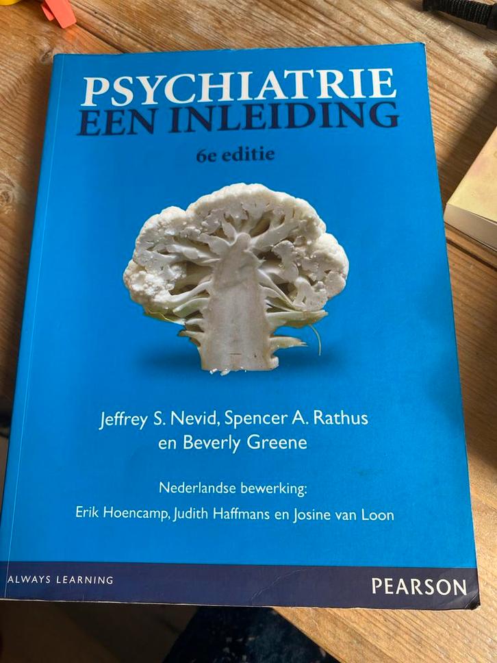 Psychiatrie: Een Inleiding - 6e editie, Boeken, Studieboeken en Cursussen, Gelezen, HBO, Alpha, Ophalen of Verzenden