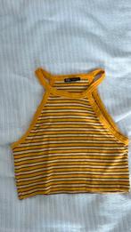 zara gele gestreepte top maat m, Verzenden, Zo goed als nieuw, Geel
