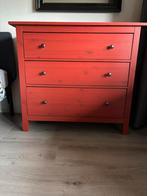 ladekast met drei lades en bijpassende spiegel, Huis en Inrichting, Ophalen, Gebruikt, 100 tot 150 cm, 3 of 4 laden