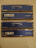 Kingston HyperX Blu. 32GB (4x8GB) DDR3 RAM, Gebruikt, DDR3, Ophalen of Verzenden, Desktop