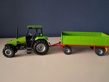 Siku Deutz Fahr met trailer aanhanger 1:32 beschikbaar voor biedingen