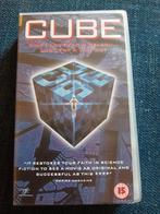 Cube VHS Videoband - Science Fiction Horror Klassieker, Cd's en Dvd's, Vanaf 16 jaar, Ophalen of Verzenden, Gebruikt, Science Fiction en Fantasy