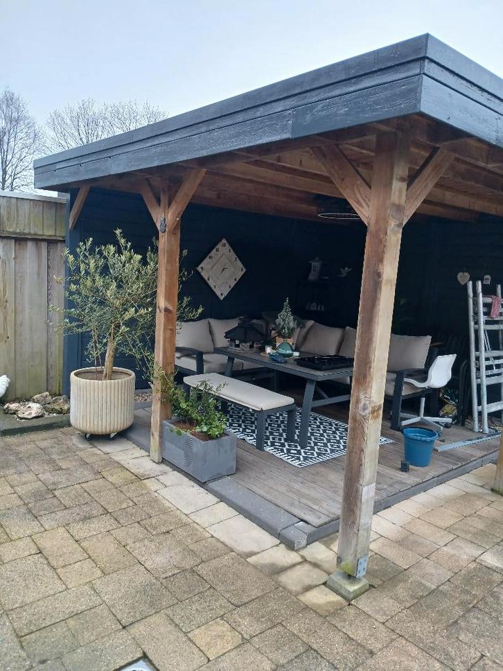 Overkapping tuin, Tuin en Terras, Overkappingen, Gebruikt, Overige typen, Ophalen