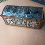 Blik-GBC,Houtmotief ,Wapenschilden., Ophalen of Verzenden, Minder dan 50 cm, Minder dan 50 cm