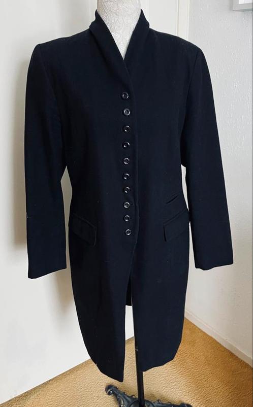 Scarva lang colbert/jas maat 42(dmv), Kleding | Dames, Jasjes, Kostuums en Pakken, Zo goed als nieuw, Jasje, Maat 42/44 (L), Zwart