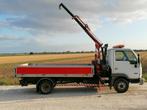 Nissan Cabstar 3.0 D 100.32 2006 incl laadkraan en kieper, 3432 kg, 2953 cc, 4 cilinders, Origineel Nederlands