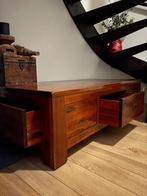 Meubelset acacia hout, Ophalen, Gebruikt, 100 tot 150 cm, 50 tot 100 cm