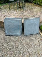 4x betontegel 60 x 60 x 6cm grijs, Tuin en Terras, Tegels en Klinkers, Ophalen, Zo goed als nieuw, Beton, Terrastegels