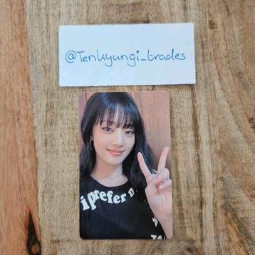 Kpop gidle minnie weverse photocard beschikbaar voor biedingen