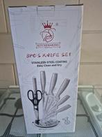 Kitchen King 8-delige Messenset - Nieuw, Nieuw, Ophalen of Verzenden, Rvs of Chroom, Vaatwasserbestendig