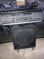 Kustom PA-300 omgebouwd naar basversterker met speaker, Muziek en Instrumenten, Versterkers | Bas en Gitaar, Ophalen, Zo goed als nieuw