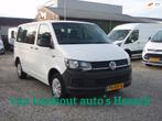 Volkswagen Transporter Kombi 9 persoons benzine aardgas VW p, Auto's, Voorwielaandrijving, Gebruikt, Wit, Handgeschakeld