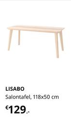 IKEA LISABO / Salontafel/ Speeltafel / kinder bureau, 50 tot 100 cm, Rechthoekig, Ophalen of Verzenden, Zo goed als nieuw