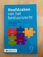 Hoofdzaken van het bestuursrecht - Zo goed als nieuw, Boeken, Studieboeken en Cursussen, Verzenden, Gamma, Zo goed als nieuw, WO