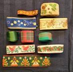 Lint met kerst-motieven, Ophalen of Verzenden, Zo goed als nieuw, Lint, Band of Elastiek